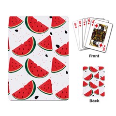 Watermelon Seamless Pattern Playing Cards Single Design (rectangle)