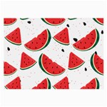 Watermelon Seamless Pattern Large Glasses Cloth (2 Sides) Front