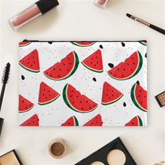 Watermelon Seamless Pattern Cosmetic Bag (large)