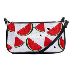 Watermelon Seamless Pattern Shoulder Clutch Bag