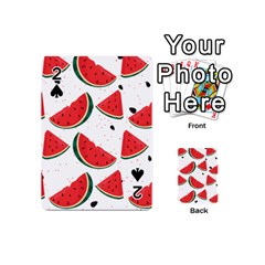 Watermelon Seamless Pattern Playing Cards 54 Designs (mini)