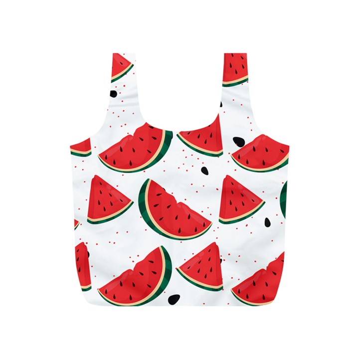 Watermelon Seamless Pattern Full Print Recycle Bag (S)