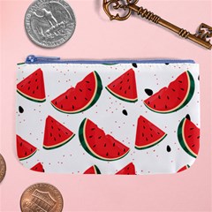 Watermelon Seamless Pattern Large Coin Purse by Jancukart