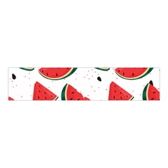 Watermelon Seamless Pattern Velvet Scrunchie