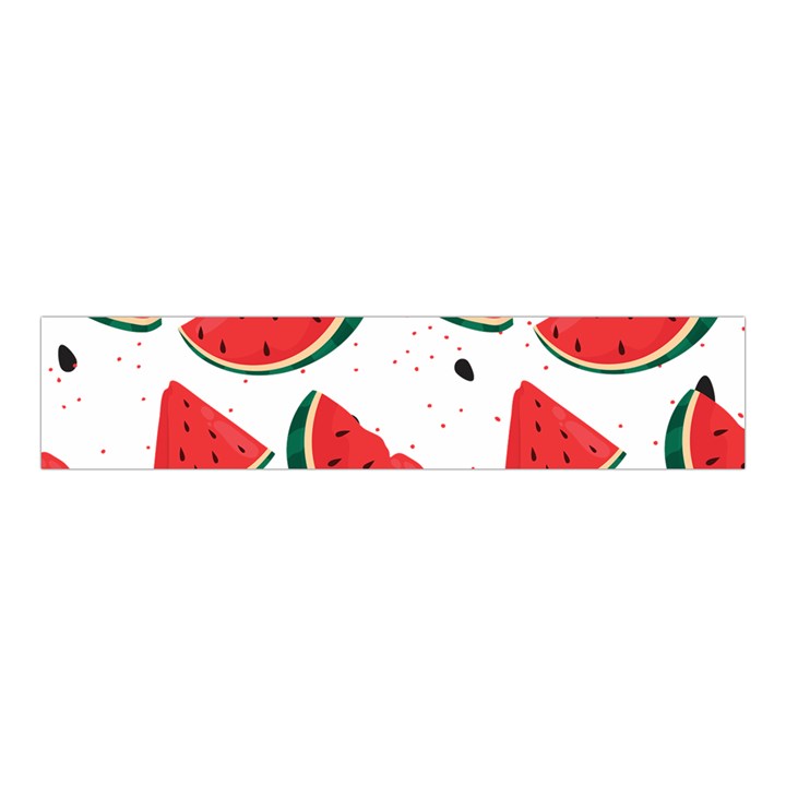 Watermelon Seamless Pattern Velvet Scrunchie