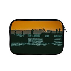 River Breakwater Sunset, Montevideo, Uruguay Apple Macbook Pro 13  Zipper Case