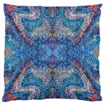 Marbling Blend Repeats Large Cushion Case (One Side) Front