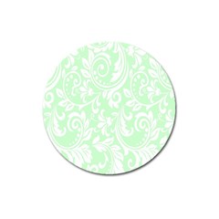 Clean Ornament Tribal Flowers  Magnet 3  (round) by ConteMonfrey