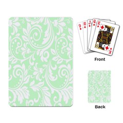 Clean Ornament Tribal Flowers  Playing Cards Single Design (rectangle) by ConteMonfrey