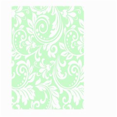 Clean Ornament Tribal Flowers  Large Garden Flag (two Sides) by ConteMonfrey