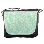 Clean Ornament Tribal Flowers  Messenger Bag Front