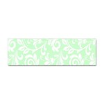 Clean Ornament Tribal Flowers  Sticker (Bumper) Front