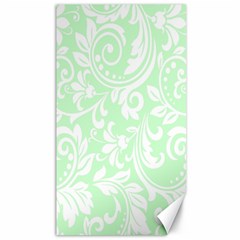 Clean Ornament Tribal Flowers  Canvas 40  X 72  by ConteMonfrey