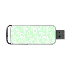 Clean Ornament Tribal Flowers  Portable Usb Flash (one Side) by ConteMonfrey