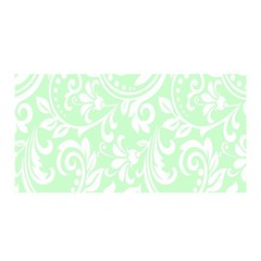 Clean Ornament Tribal Flowers  Satin Wrap 35  X 70 