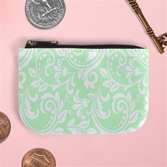 Clean Ornament Tribal Flowers  Mini Coin Purse by ConteMonfrey