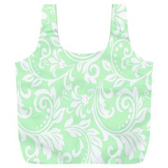 Clean Ornament Tribal Flowers  Full Print Recycle Bag (xxl) by ConteMonfrey