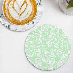 Clean Ornament Tribal Flowers  Uv Print Round Tile Coaster