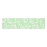 Clean Ornament Tribal Flowers  Banner and Sign 4  x 1  Front