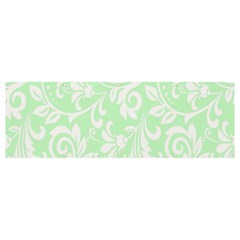 Clean Ornament Tribal Flowers  Banner And Sign 12  X 4 