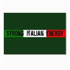 Strong Italian Energy  Postcards 5  X 7  (pkg Of 10) by ConteMonfrey