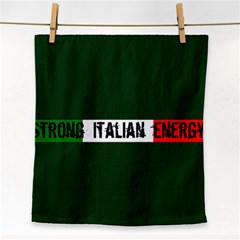 Strong Italian Energy  Face Towel by ConteMonfrey