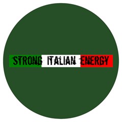 Strong Italian Energy  Round Trivet by ConteMonfrey