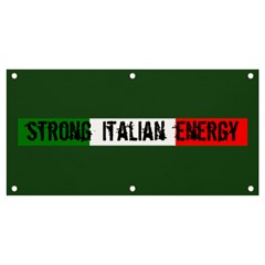 Strong Italian Energy  Banner And Sign 4  X 2 