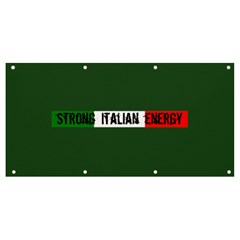 Strong Italian Energy  Banner And Sign 8  X 4 