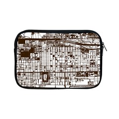 Antique Oriental Town Map  Apple Ipad Mini Zipper Cases by ConteMonfrey