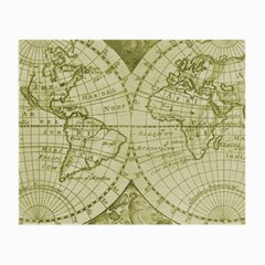 Vintage Mapa Mundi  Small Glasses Cloth by ConteMonfrey