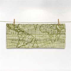 Vintage Mapa Mundi  Hand Towel by ConteMonfrey