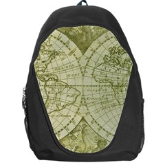 Vintage Mapa Mundi  Backpack Bag by ConteMonfrey