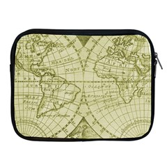 Vintage Mapa Mundi  Apple Ipad 2/3/4 Zipper Cases by ConteMonfrey