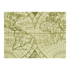 Vintage Mapa Mundi  Premium Plush Fleece Blanket (mini) by ConteMonfrey