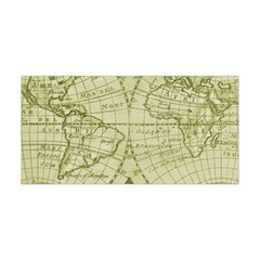 Vintage Mapa Mundi  Yoga Headband by ConteMonfrey