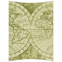 Vintage Mapa Mundi  Back Support Cushion by ConteMonfrey