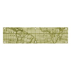 Vintage Mapa Mundi  Banner And Sign 4  X 1  by ConteMonfrey