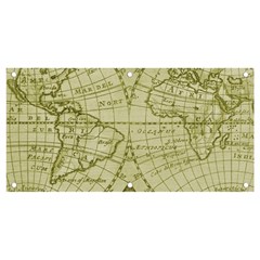 Vintage Mapa Mundi  Banner And Sign 4  X 2  by ConteMonfrey