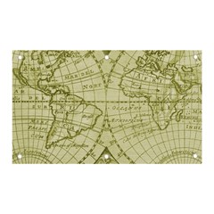 Vintage Mapa Mundi  Banner And Sign 5  X 3  by ConteMonfrey