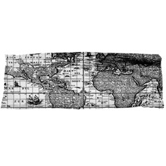 Antique Mapa Mundi Revisited Body Pillow Case Dakimakura (two Sides) by ConteMonfrey