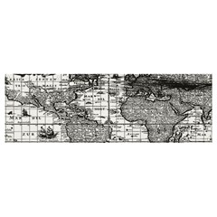 Antique Mapa Mundi Revisited Banner And Sign 12  X 4  by ConteMonfrey