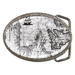 Antique Mercant Map  Belt Buckles by ConteMonfrey