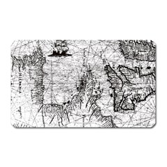 Antique Mercant Map  Magnet (rectangular) by ConteMonfrey