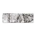 Antique Mercant Map  Sticker Bumper (100 pack) Front