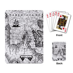 Antique Mercant Map  Playing Cards Single Design (rectangle) by ConteMonfrey