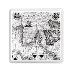 Antique Mercant Map  Memory Card Reader (square) by ConteMonfrey