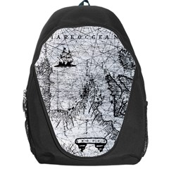 Antique Mercant Map  Backpack Bag by ConteMonfrey