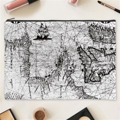 Antique Mercant Map  Cosmetic Bag (xxxl) by ConteMonfrey