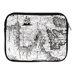 Antique Mercant Map  Apple iPad 2/3/4 Zipper Cases Front